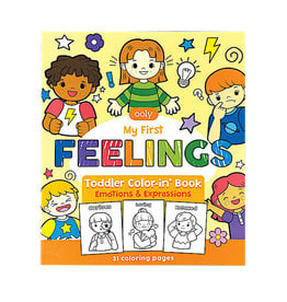 Ooly Toddler Coloring Book - Feelings