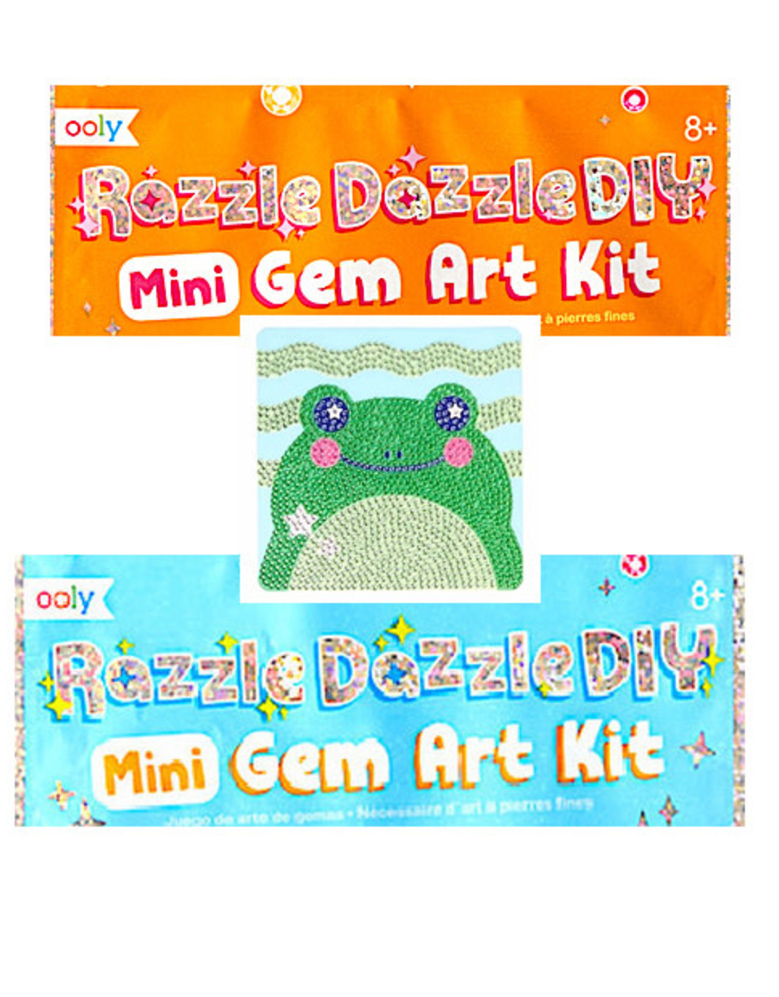 Ooly's Razzle Dazzle D.I.Y. Mini Gem Art Kit: Cool Cream