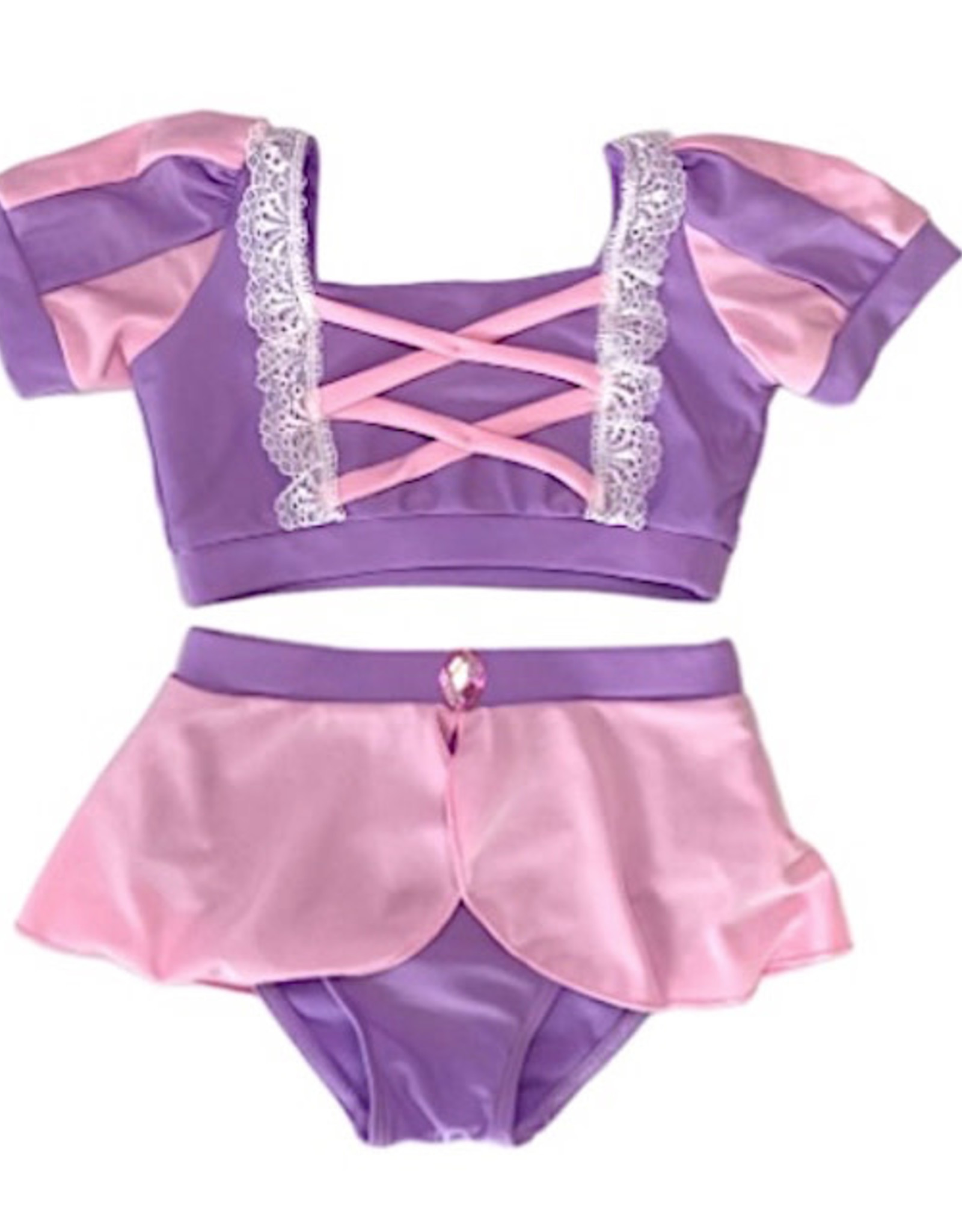 Rapunzel Swim Suit, Two-Piece