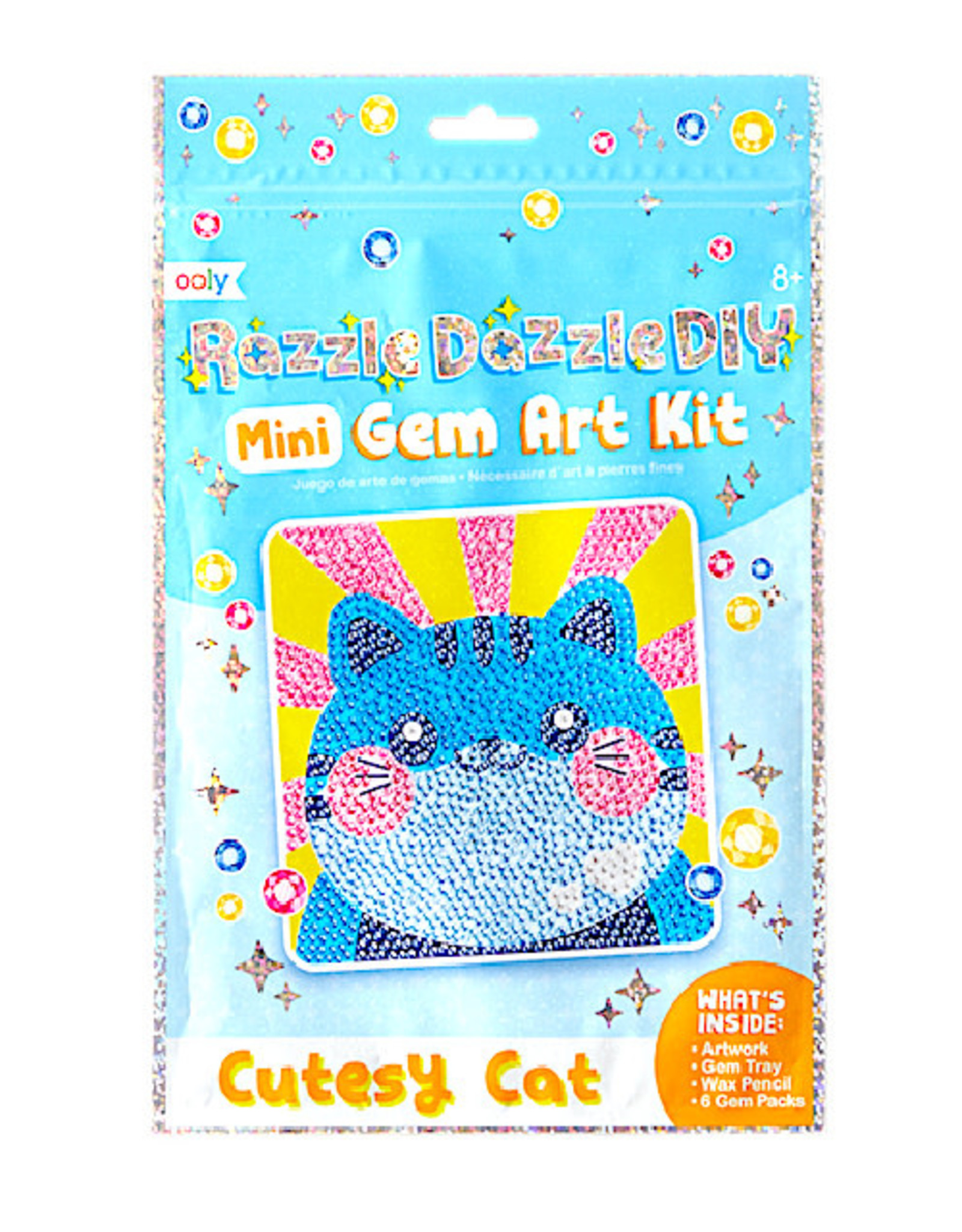 Razzle Dazzle D.I.Y. Mini Gem Art Kit - Pretty Panda - The Brass Owl