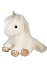 Douglas Toys Elodie White Unicorn Mini Soft