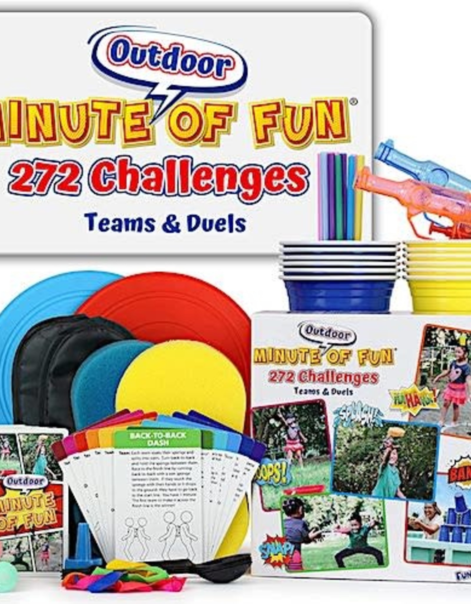 The Book of Outdoor Games: 50+ Antiboredom, Unplugged Activities