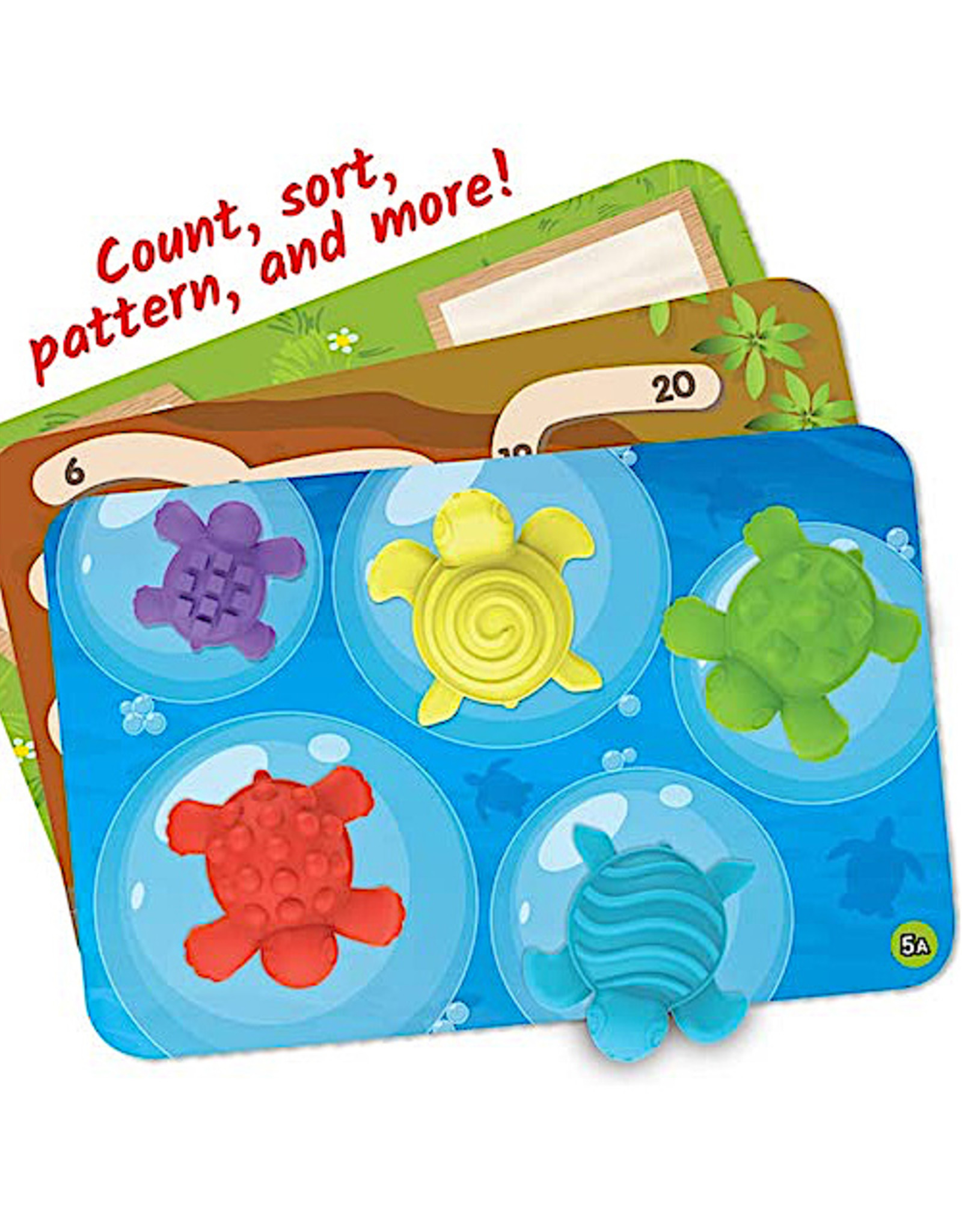 Hand2Mind Tactile Turtles Math Activity Set