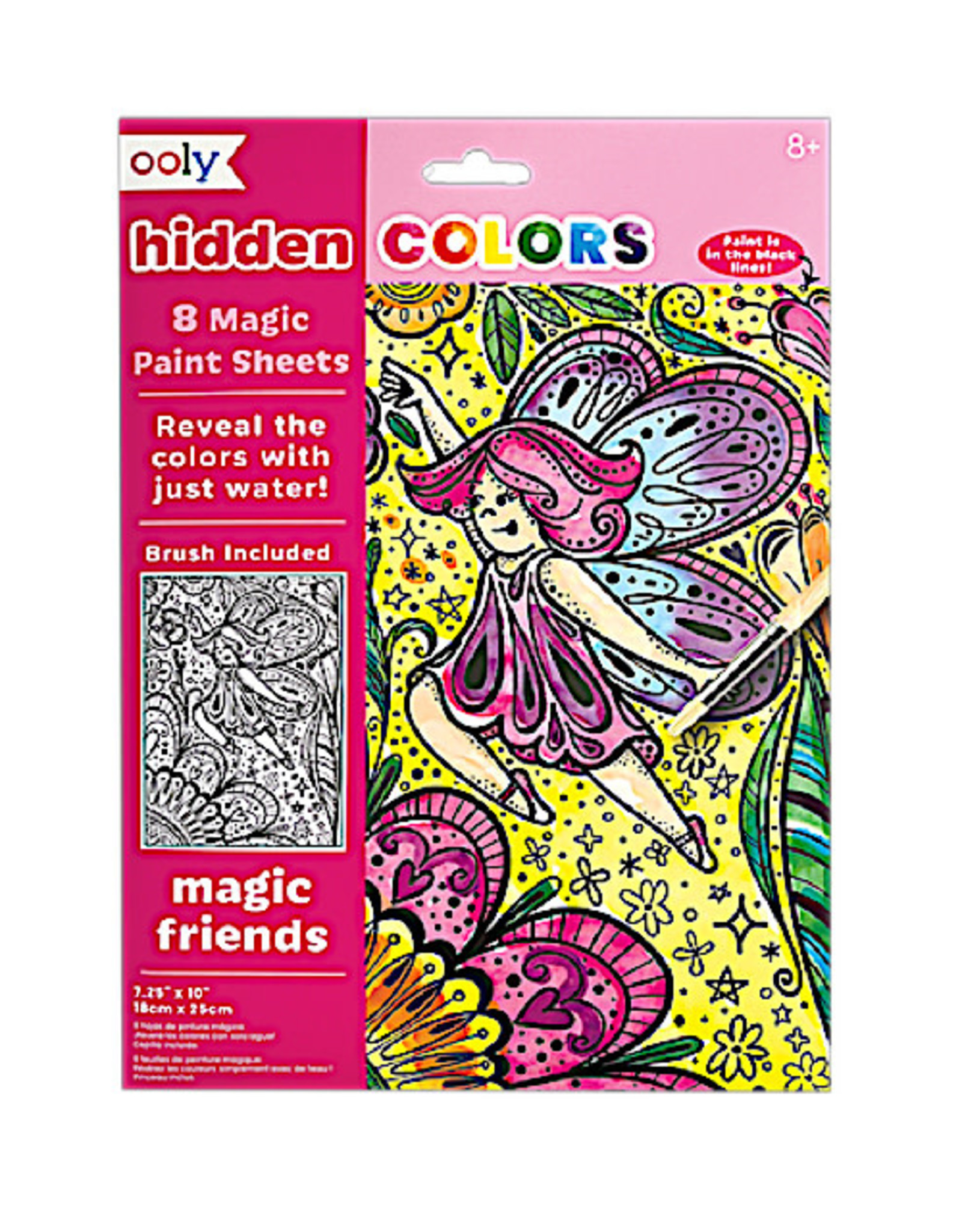 Ooly Hidden Colors Magic Paint Sheets