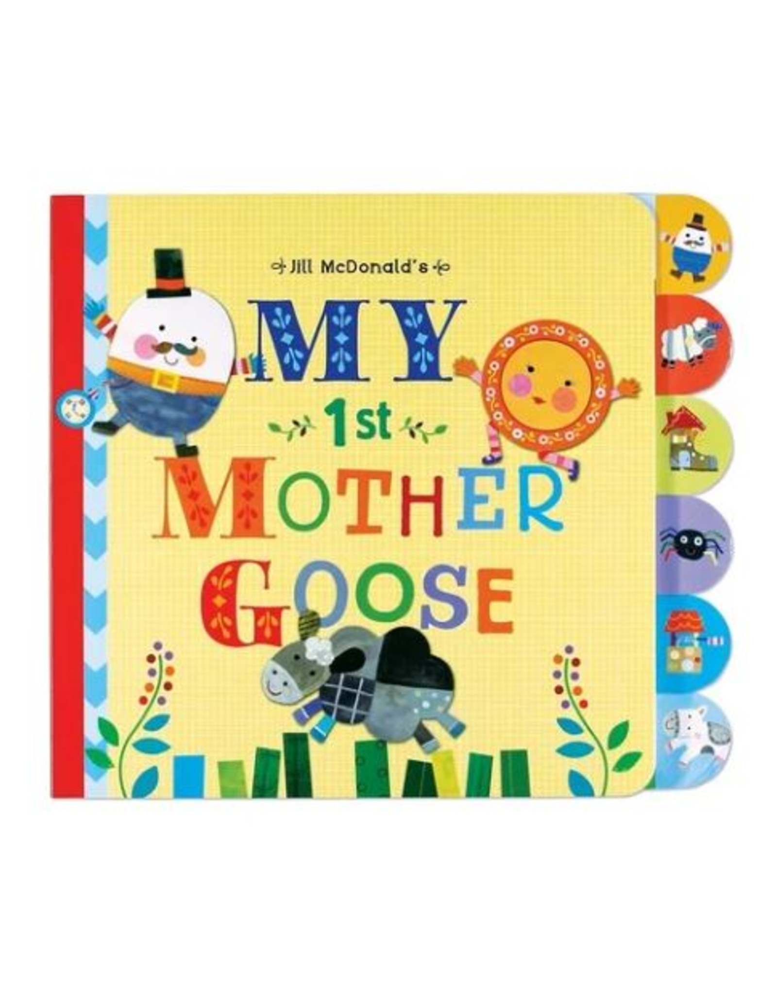 C.R. Gibson Board Book Mother Goose