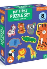 mudpuppy My First Puzzle Set HAPPY ANIMALS