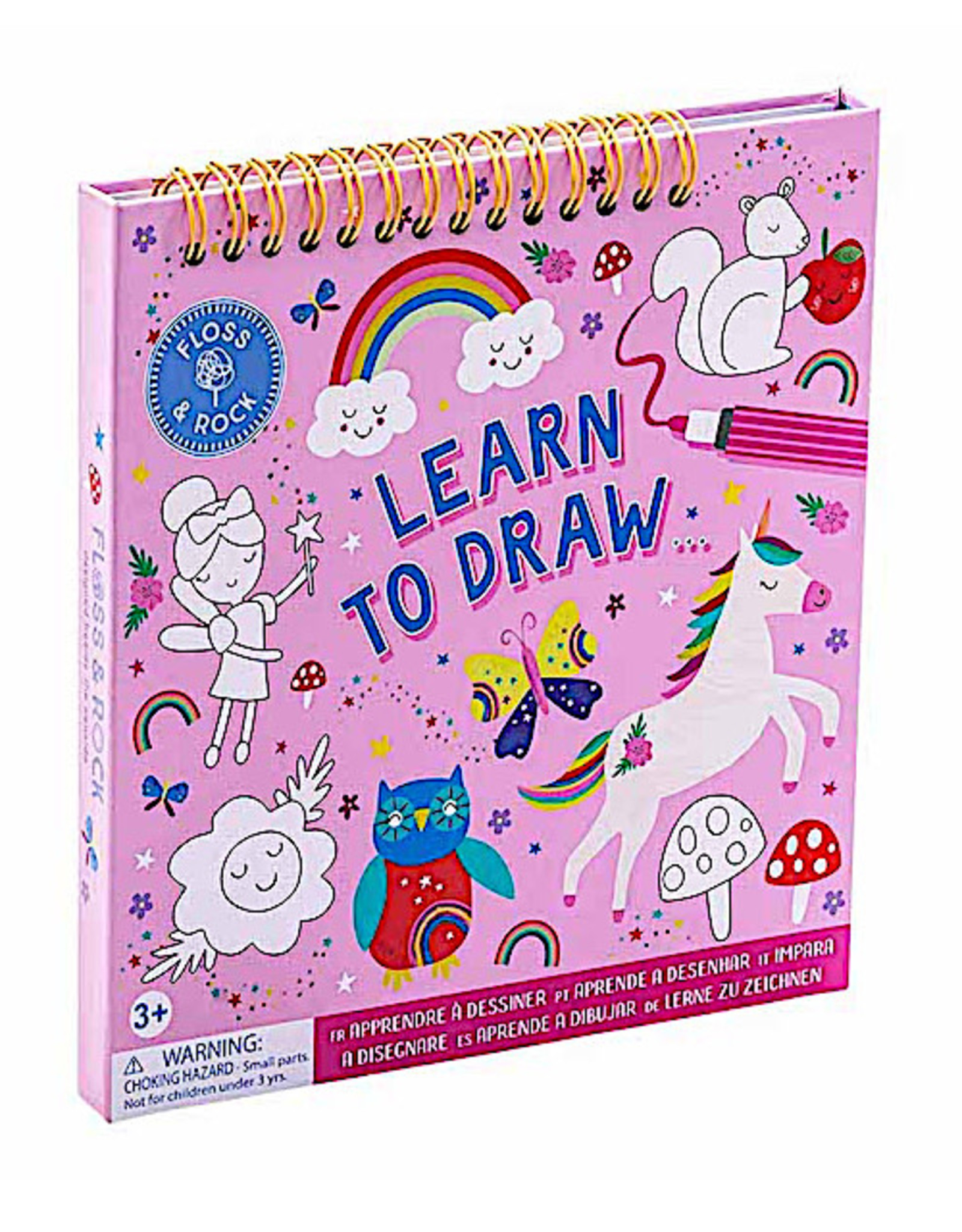 Floss & Rock LEARN TO DRAW RAINBOW FAIRY Time 4 Toys