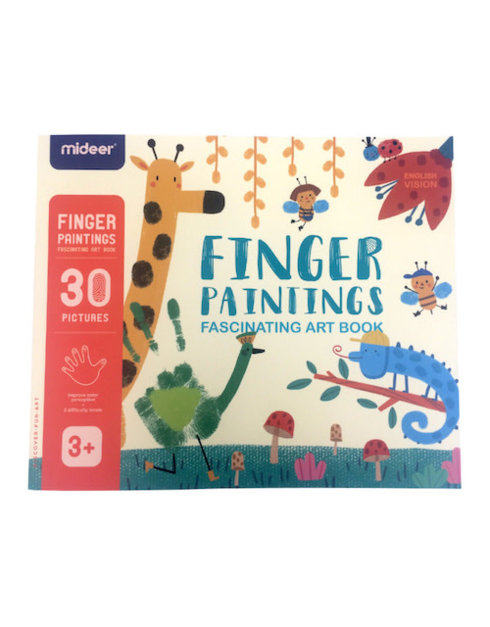 Finger Paint Art Book Age 3+
