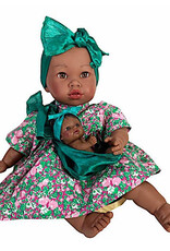 Nines Artesanals d'Onil ALIKA DOLL WITH BABY | backpack