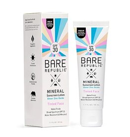 Bare Republic Mineral Matte Tinted Face Lotion SPF30 1.7oz