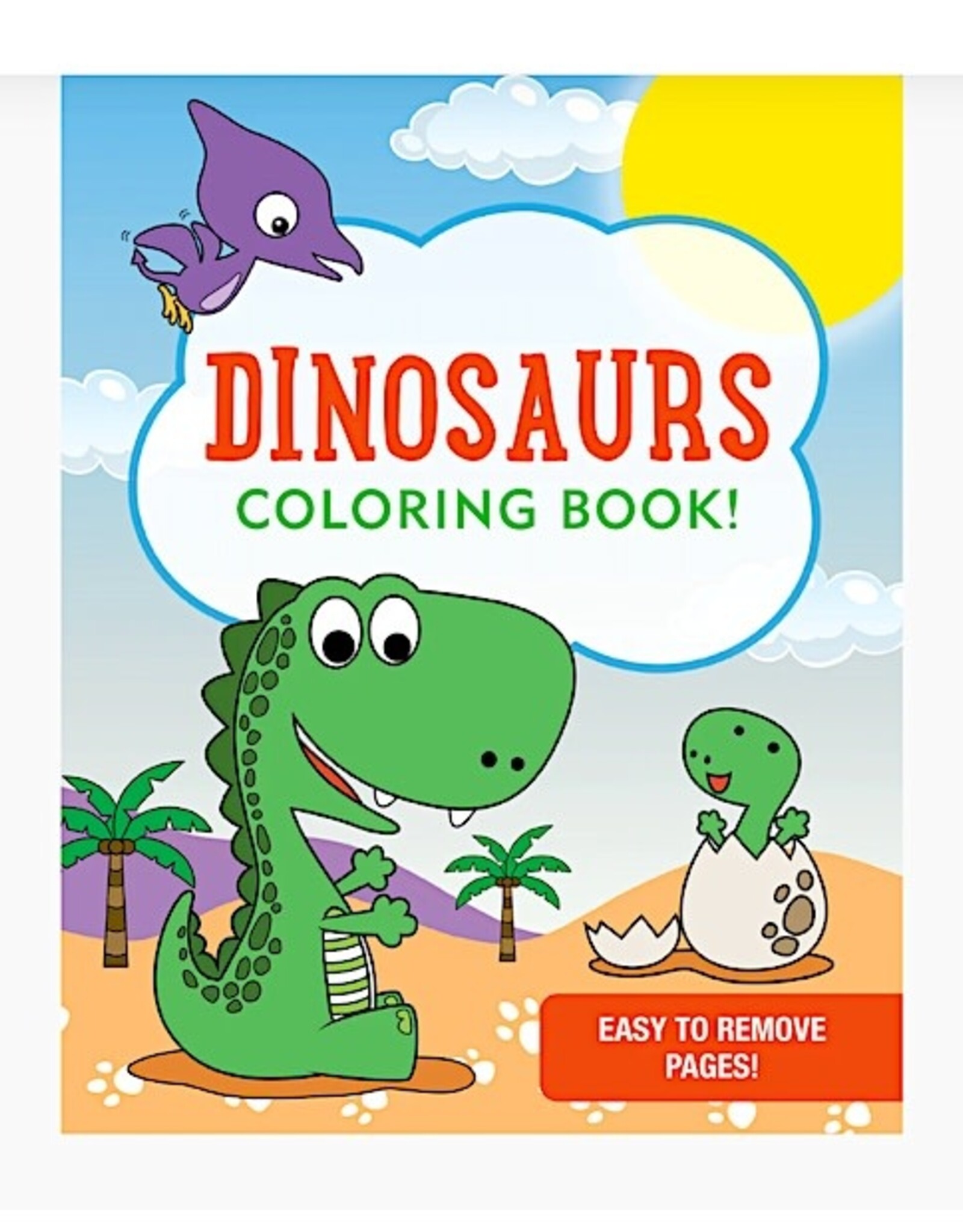 Dinosaurs Coloring Book!