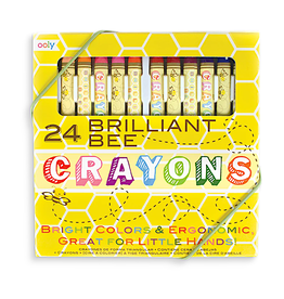 Ooly Brilliant Bee Crayons