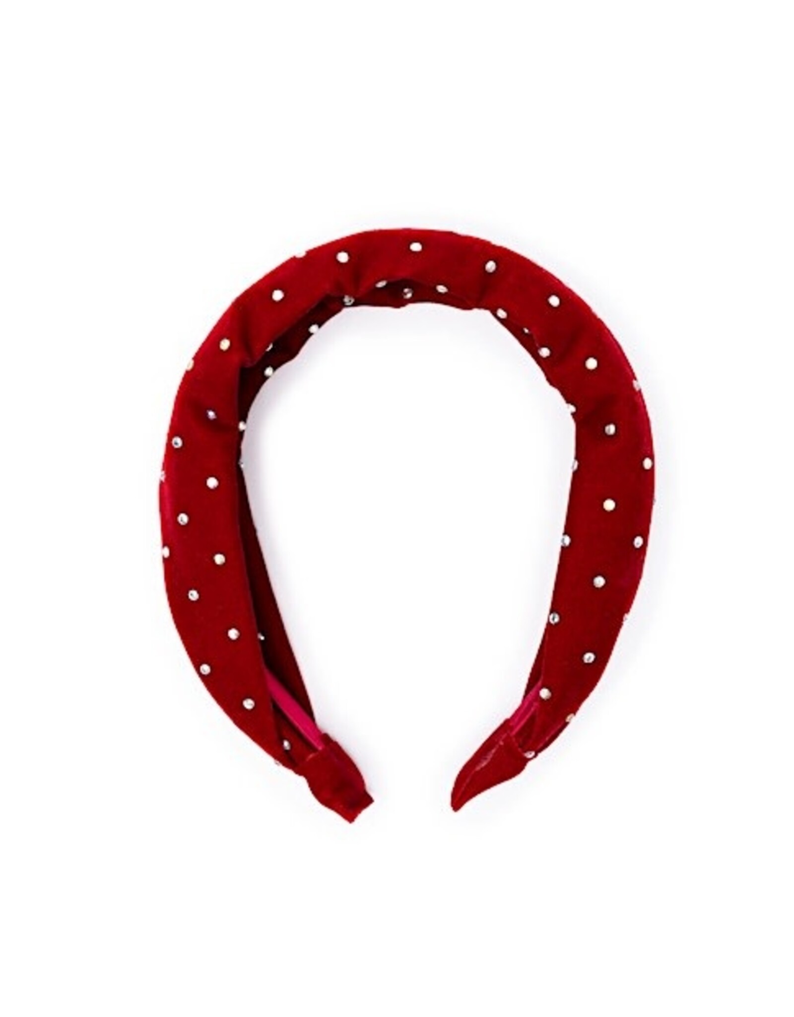 Sparkle Red Velvet Headband