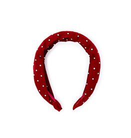 Sparkle Red Velvet Headband