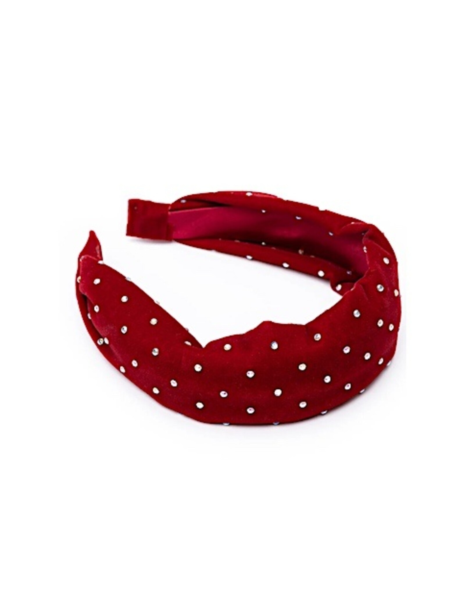 Sparkle Red Velvet Headband