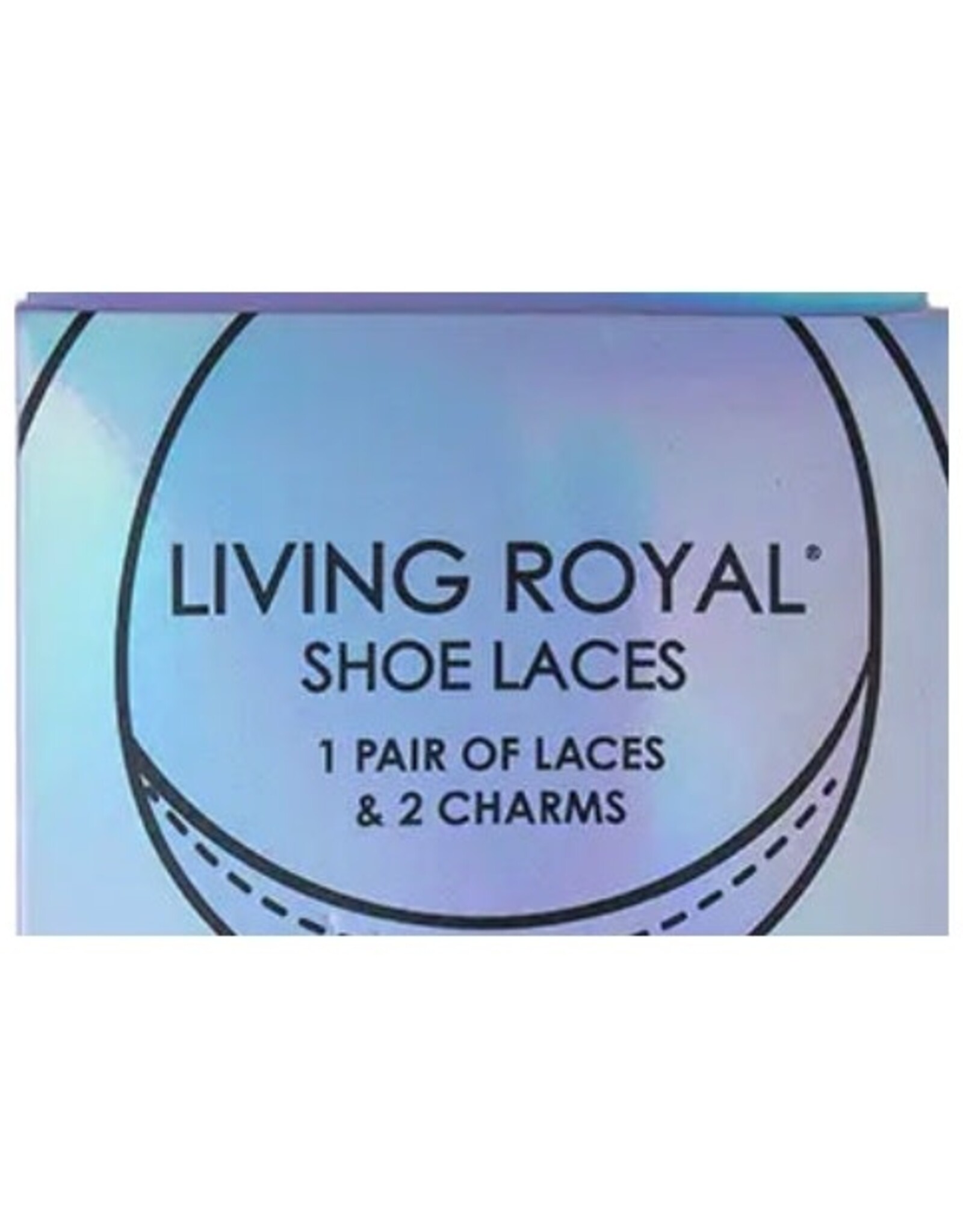 Living Royal Shoe Laces & Charm Set