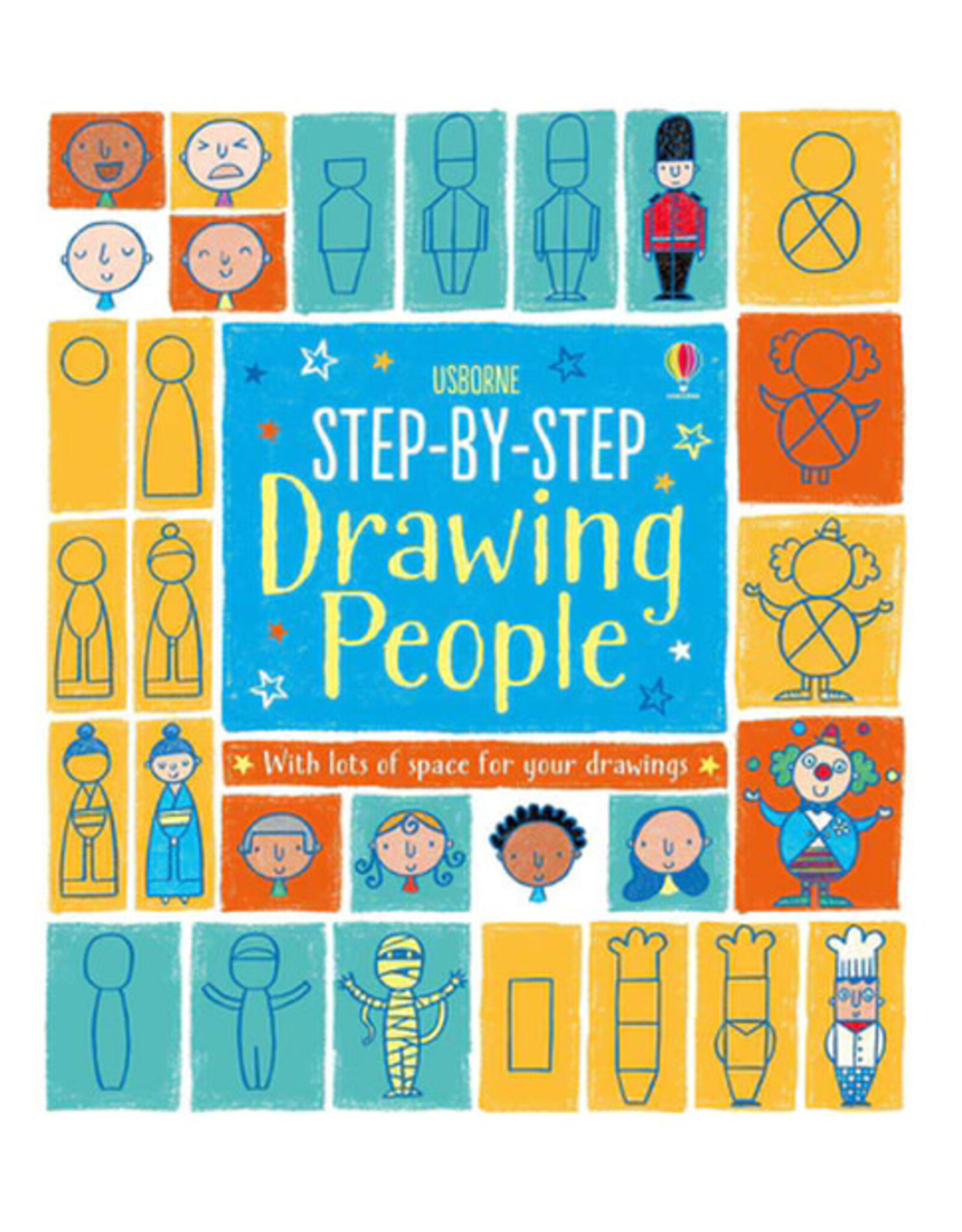 Stepbystep Drawing People Time 4 Toys