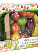 Pretendables Fruit & Veggie Basket Set - NEW