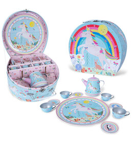 Floss & Rock Rainbow Fairy 11 piece Musical  Tea Set