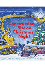 Chronicle Construction Site on Christmas Night