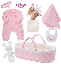 Adora Adora Adoption Baby Doll Accessories & Bear Toy Set - It's a Girl!