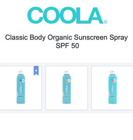 Coola Classic Body Spray