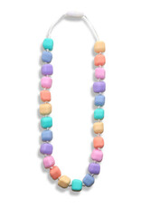 Jellystone Princess and the Pea Necklace-Rainbow Pastel