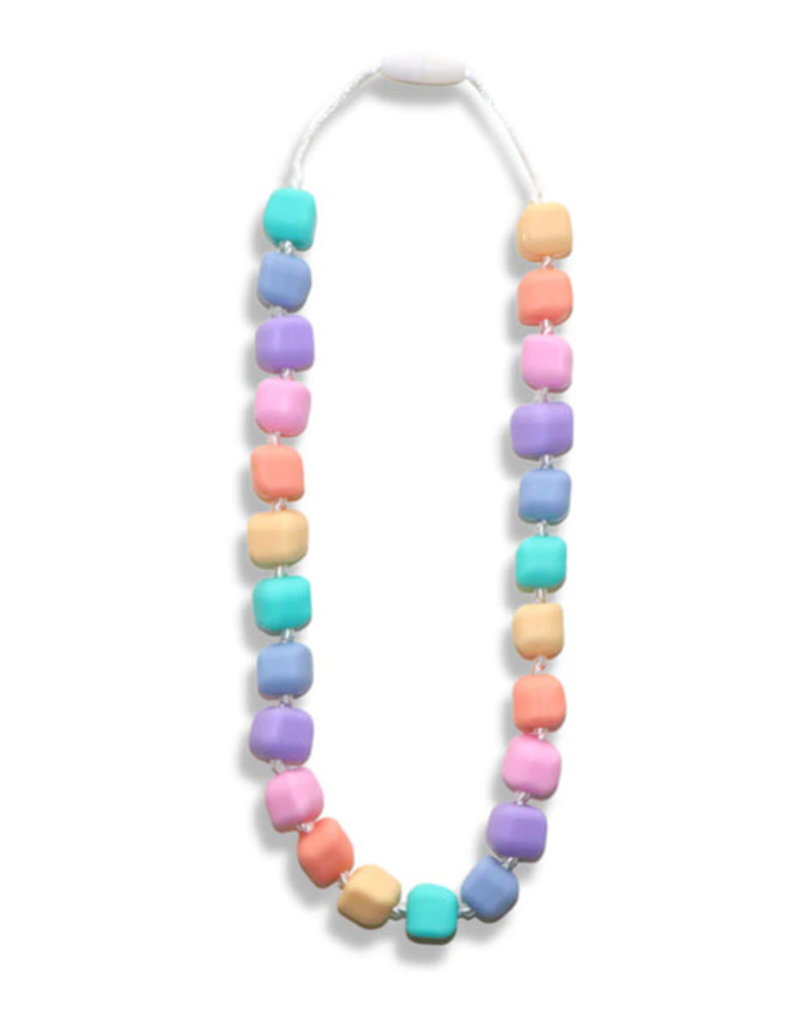 Jellystone Princess and the Pea Necklace-Rainbow Pastel