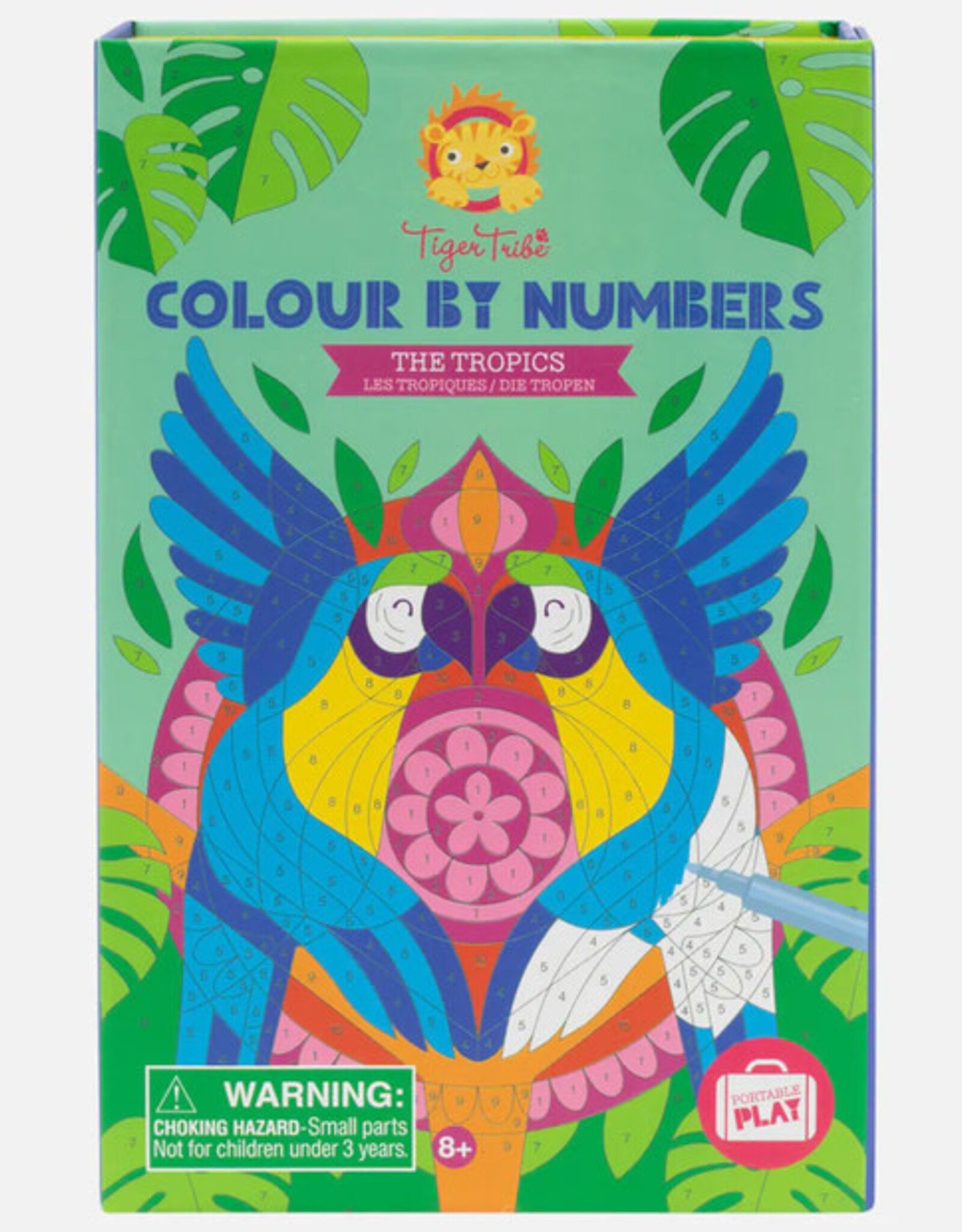 Color By Number-The Tropic
