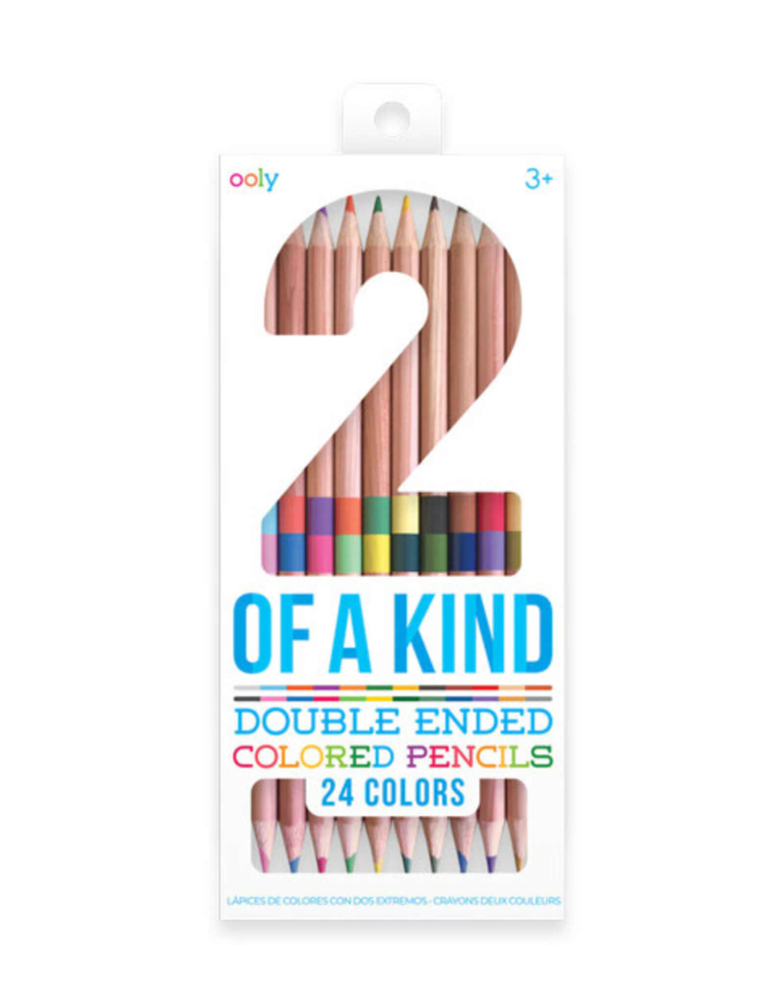 Ooly 2 of a Kind Colored Pencils - Set of 12 / 24 Color