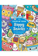 Ooly Color-in' Book: Happy Snacks