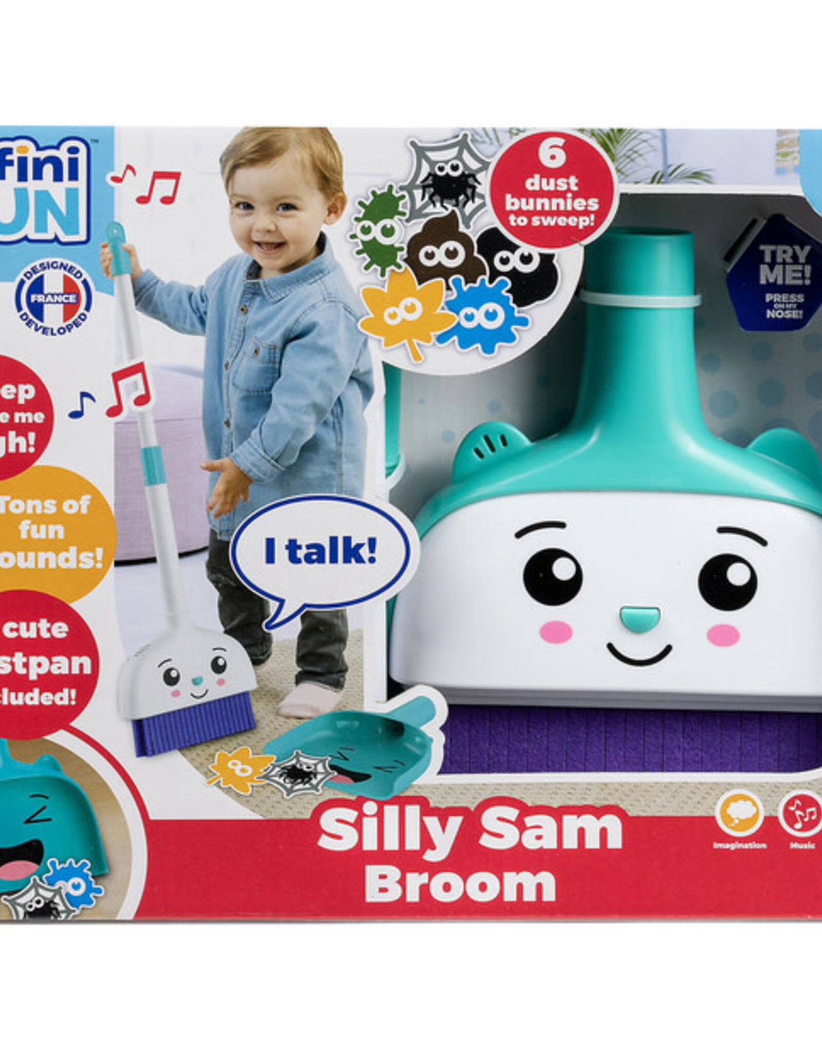 Galt Toys INFINIFUN Silly Sam Broom Set