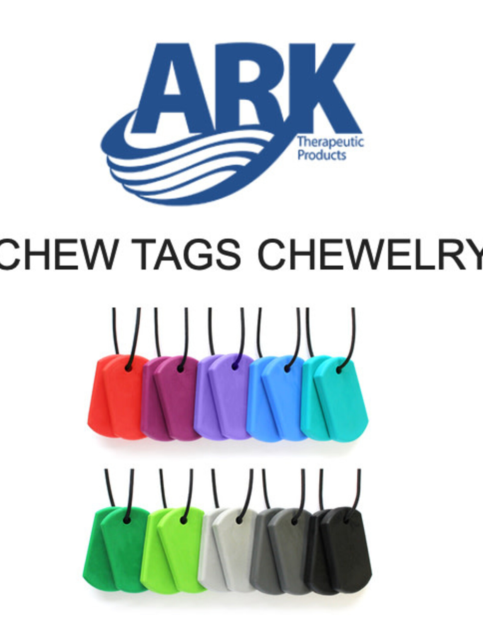 Ark Chewlery Dog Tag Necklace