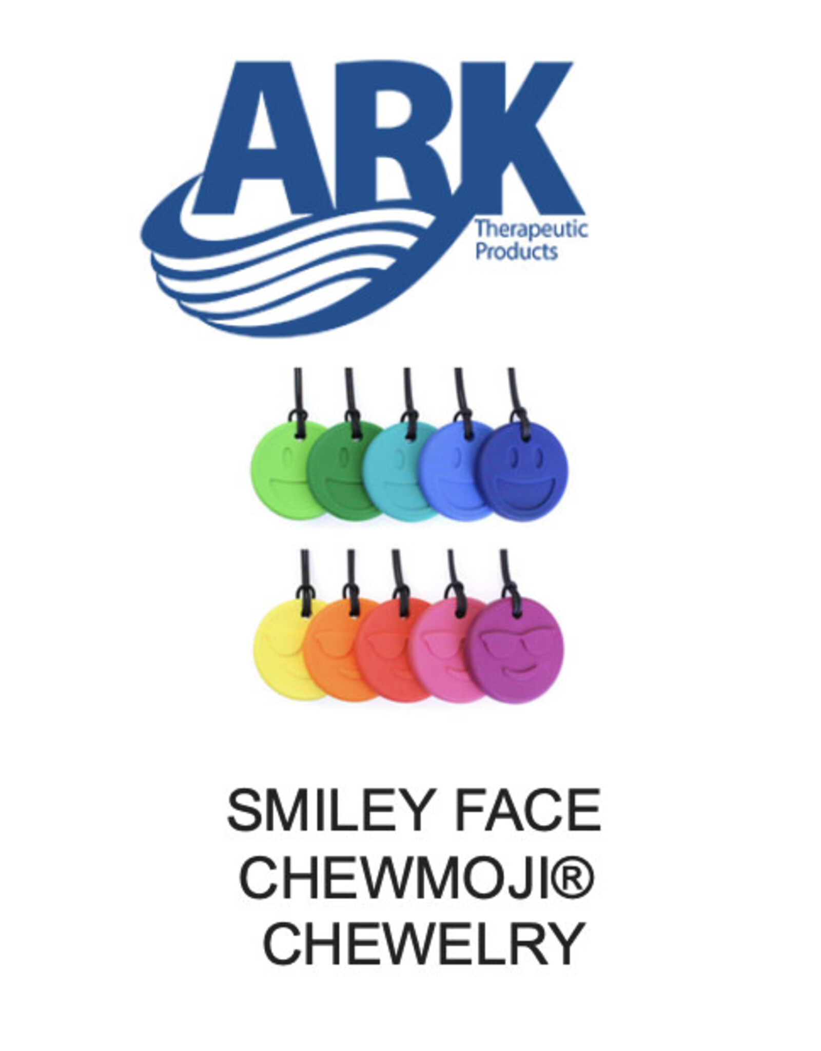 Ark Smile Face Chewmoji Necklace