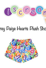 Iscream Corey Paige Hearts Plush Shorts