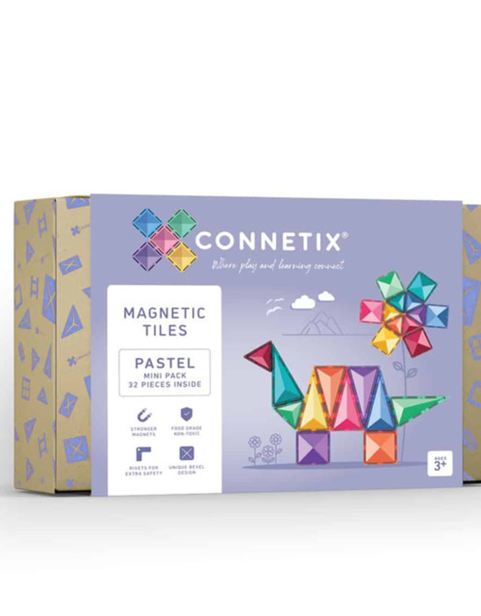 Connetix Pastel Mini Pack 32 pc