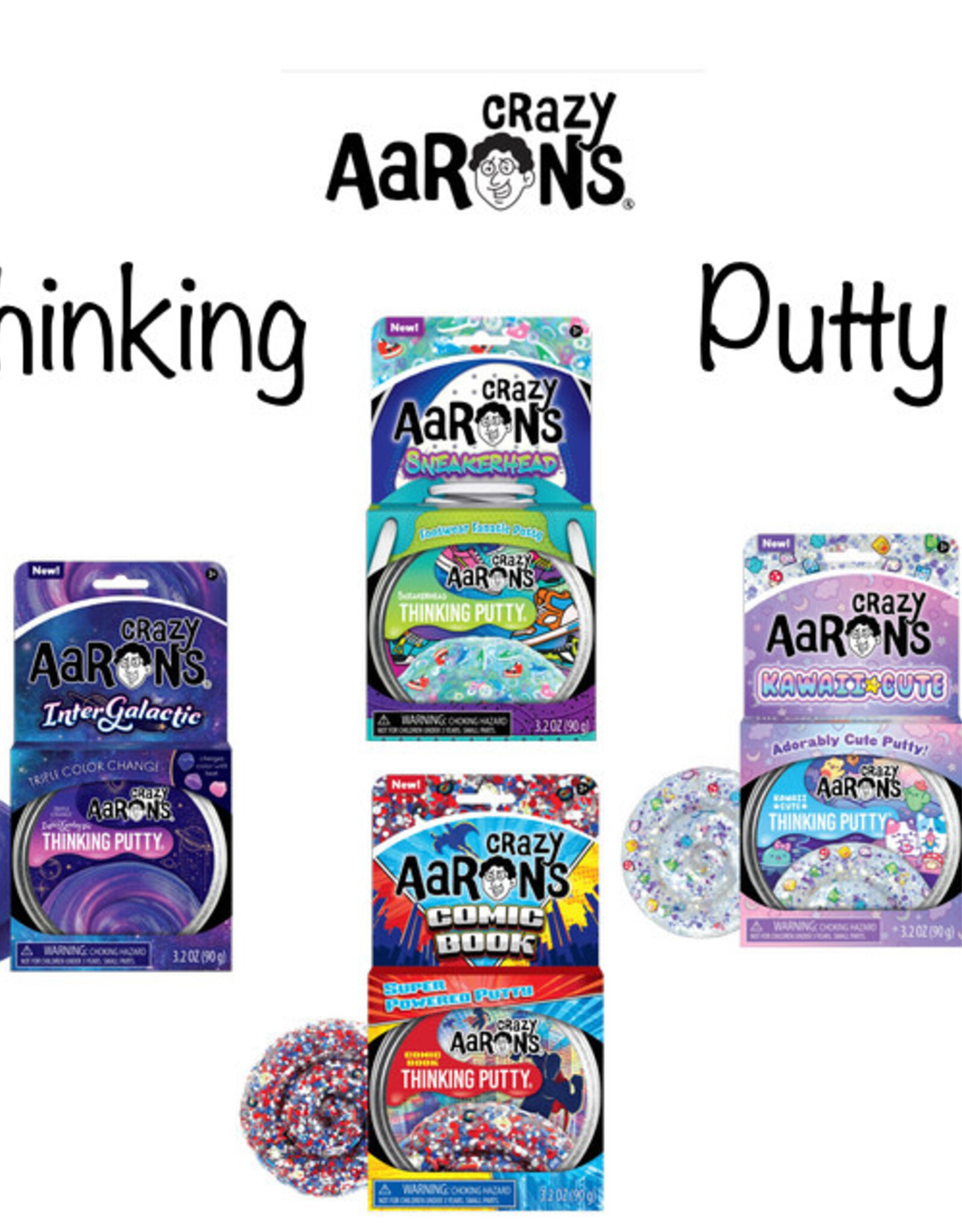 Crazy Aaron's Putty Thinking Putty Tin