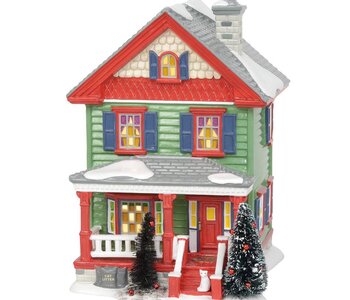 Snow Village Christmas Vacation Aunt Bethany's House
