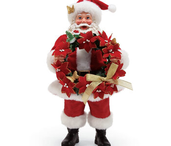 Figurines de Père Noël Ornement de Noël Père Noël Figurines de Père Noël  Debout Plastique Figurine Père Noël Réaliste Décoration du père Noël  Figurine Père Noël chef de cuisine Debout Décor Cadeau 