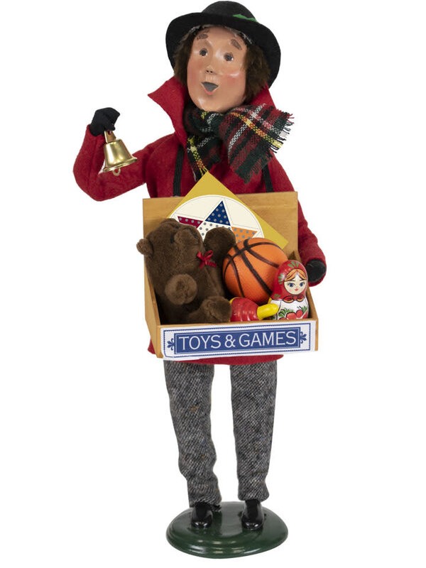 Toy Vendor by Byers' Choice