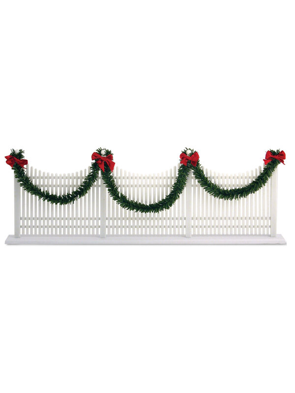 Decorated Picket Fence by Byers' Choice