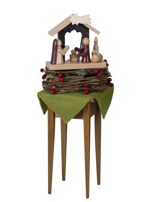 Nativity on Mini Table by Byers' Choice