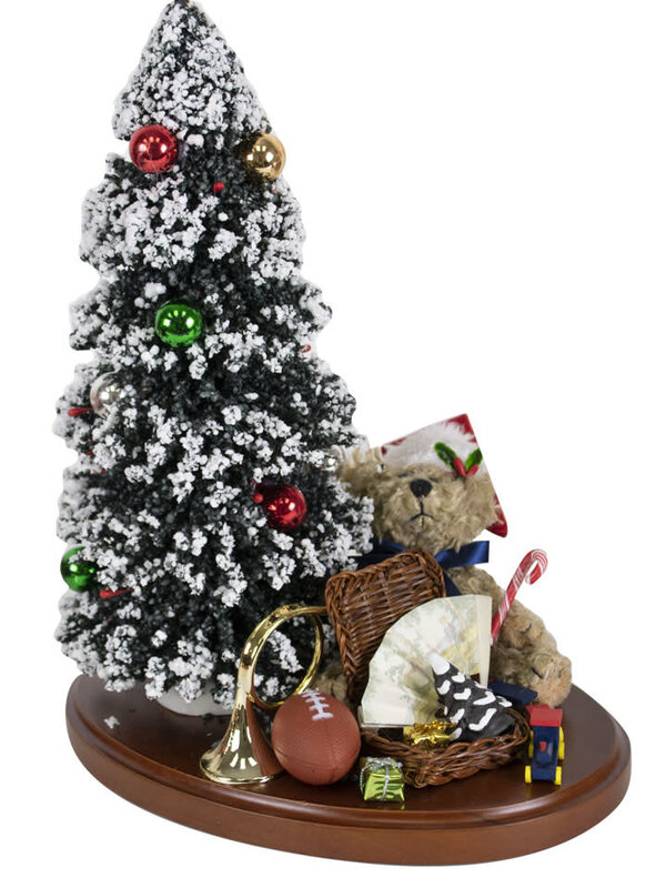 Tree on Wood Base with Toys by Byers' Choice