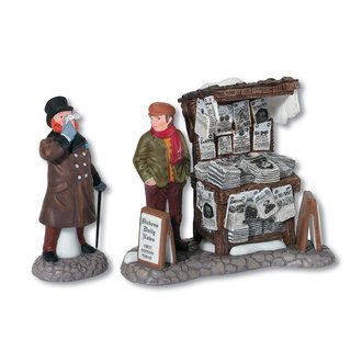 Department 56 London Newspaper Stand - Dickens Village 56.58560 Department 56 London Newspaper Stand - Dickens Village 56.58560