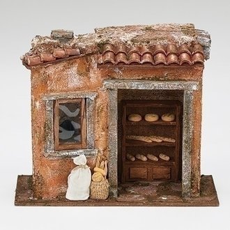 Fontanini Bakery for 5" Scale Fontanini Nativity 55614 Fontanini Bakery for 5" Scale Fontanini Nativity 55614