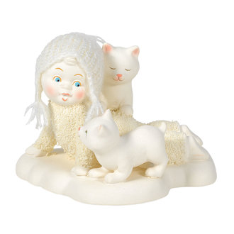 Department 56 Itty Bitty Kitty Crossing - Snowbabies Classic Collection 6005807 Department 56 Itty Bitty Kitty Crossing - Snowbabies Classic Collection 6005807