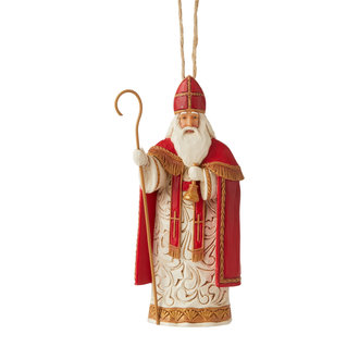 Belgian Santa Ornament - Jim Shore Heartwood Creek 6006674 Belgian Santa Ornament - Jim Shore Heartwood Creek 6006674