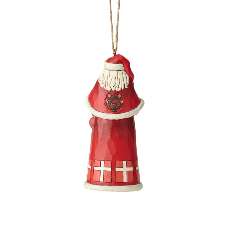 Jim Shore Danish Santa Ornament