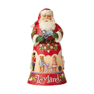 Enesco Inc Toyland Santa - Jim Shore Heartwood Creek 6006630 Enesco Inc Toyland Santa - Jim Shore Heartwood Creek 6006630