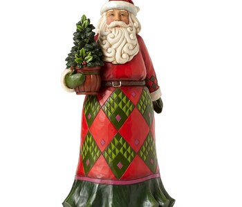 Santa with Evergreen by Jim Shore 4053706